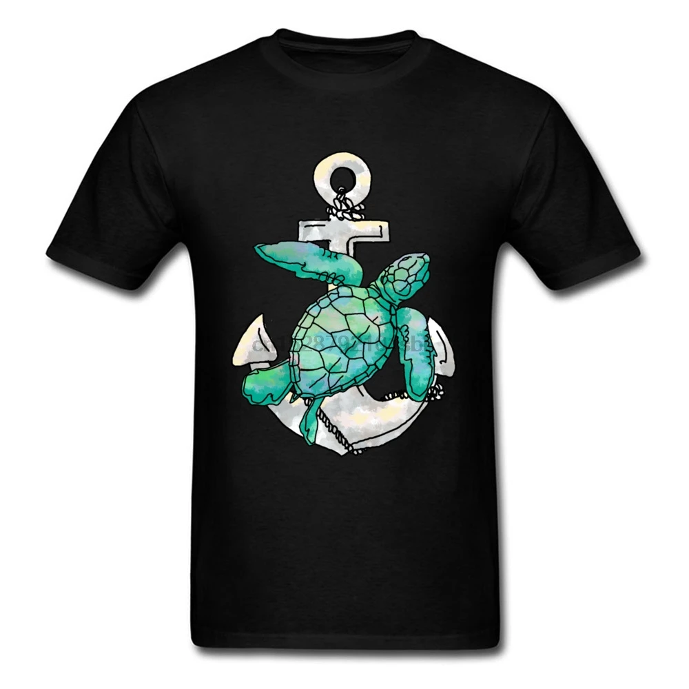 2019 Faddish Black T-Shirt Men Sea Turtle Anchor Cartoon Print Short Sleeve Crew Neck T Shirts Thanksgiving Day Gift Tops
2019 Faddish Black T-Shirt Men Sea Turtle Anchor Cartoon Print Short Sleeve Crew Neck T Shirts Thanksgiving Day Gift Tops