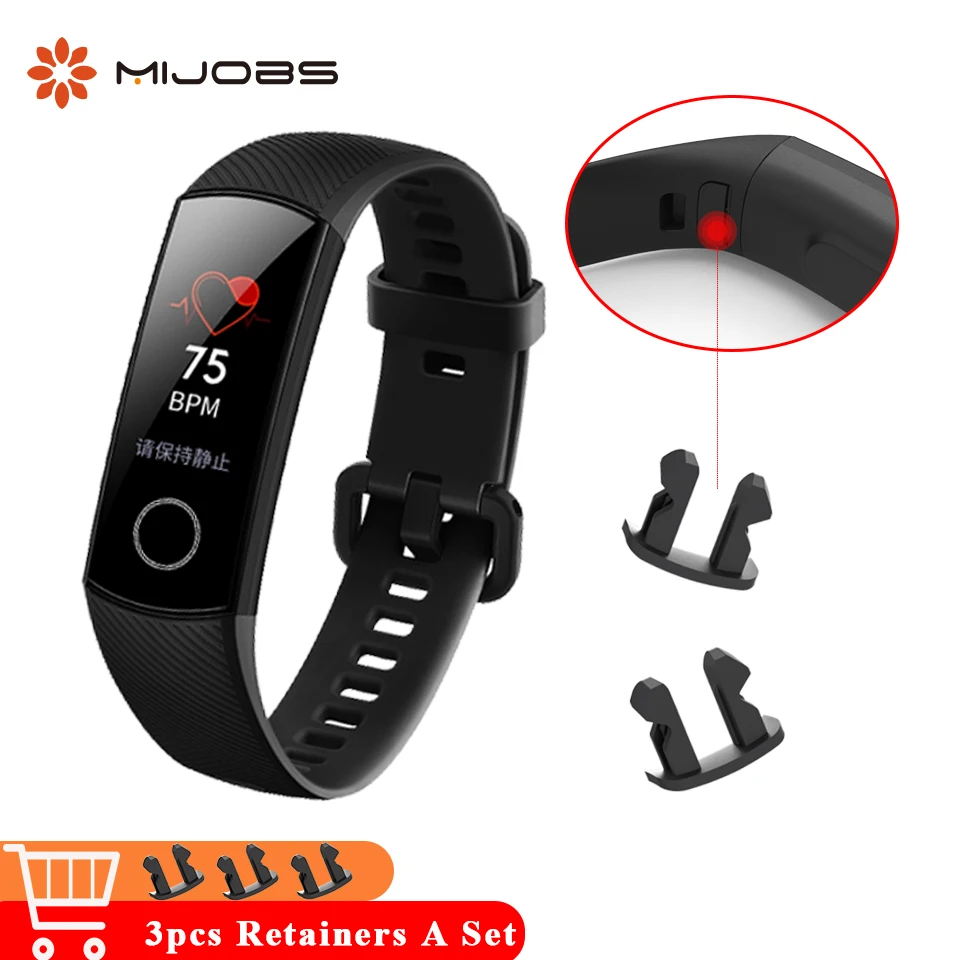 Mijobs 3pcs Retainer Plastic for Huawei Honor Band 4 Smart Watches Accessories Wristband Holder for Honor 4 Band Strap Protector
Mijobs 3pcs Retainer Plastic for Huawei Honor Band 4 Smart Watches Accessories Wristband Holder for Honor 4 Band Strap Protector