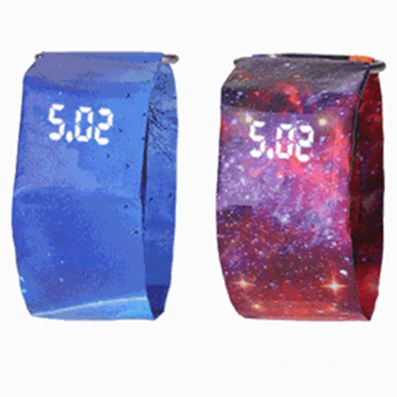 LED New Paper Watch DIY Creative Waterproof Men or Women Sport Watches Magnetic Closure Buckle Digital Watch relogio masculino
LED New Paper Watch DIY Creative Waterproof Men or Women Sport Watches Magnetic Closure Buckle Digital Watch relogio masculino