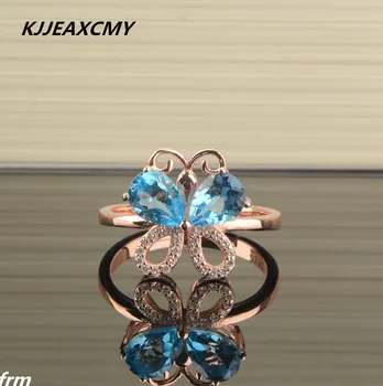 KJJEAXCMY Fine jewelry Fine 925 Inlaid natural topaz female butterfly ring in Sterling Silver
KJJEAXCMY Fine jewelry Fine 925 Inlaid natural topaz female butterfly ring in Sterling Silver