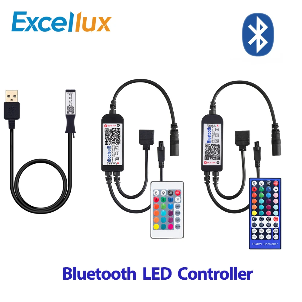 RGB USB Bluetooth LED Controller 24Keys 40Keys IR Controller RGBW RGBWW For LED Strip Music Light Remote
RGB USB Bluetooth LED Controller 24Keys 40Keys IR Controller RGBW RGBWW For LED Strip Music Light Remote