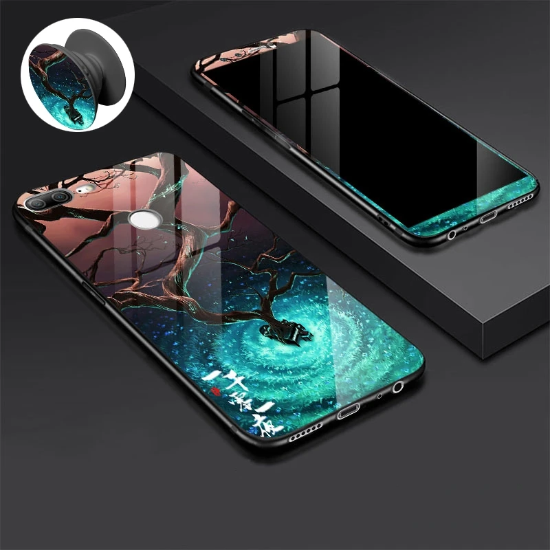 Tempered Glass Case For Huawei Honor 10 Case Cartoon Tempered Glass Protector Cover for Huawei Honor 9 Lite Mate 10 Lite Case
Tempered Glass Case For Huawei Honor 10 Case Cartoon Tempered Glass Protector Cover for Huawei Honor 9 Lite Mate 10 Lite Case