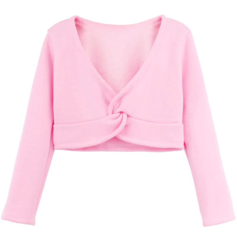 New Girls Ballet Gymnastic Leotards Jacket Kids Long Sleeve Dance Sweater Tops Children Clothing Wrap
New Girls Ballet Gymnastic Leotards Jacket Kids Long Sleeve Dance Sweater Tops Children Clothing Wrap