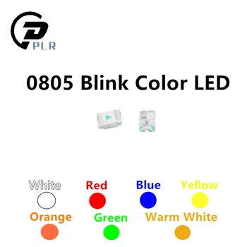 1000pcs 0805 Flash LED SMD Diodes White RED Blue Green Yellow Orange RGB Light Emitting Diod Alto Brilho 0805 Blink Color Change
1000pcs 0805 Flash LED SMD Diodes White RED Blue Green Yellow Orange RGB Light Emitting Diod Alto Brilho 0805 Blink Color Change