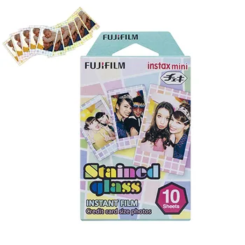 Genuine Fujifilm Instax Mini 8 Film Fuji Instant Paper Stained Glass 10 Sheets For mini 9 8 50s 7s 90 25 Share SP-1 SP-2 Camera
Genuine Fujifilm Instax Mini 8 Film Fuji Instant Paper Stained Glass 10 Sheets For mini 9 8 50s 7s 90 25 Share SP-1 SP-2 Camera