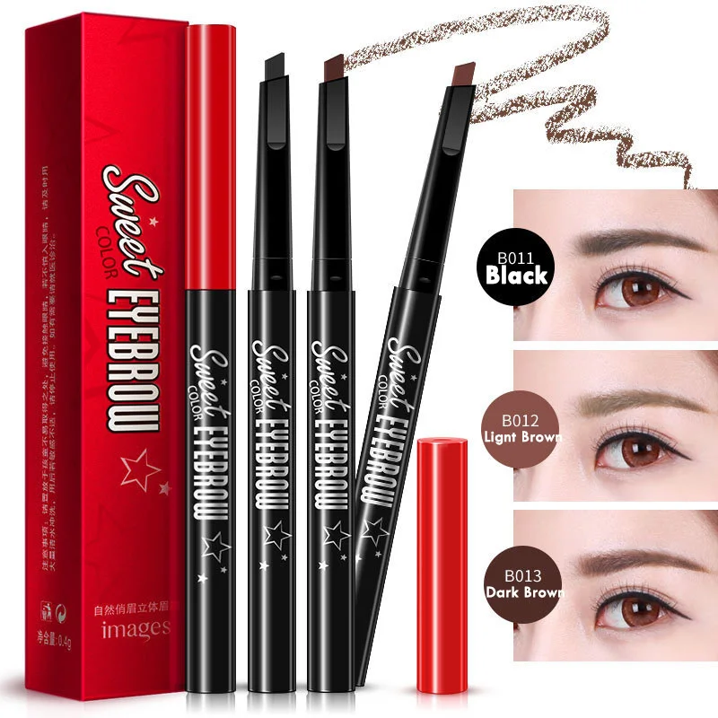 New Rotary Brake Eye Brow Tint Cosmetics Natural Long Lasting Waterproof Eyebrow Paint Tattoo Eyebrow Pencil Pen Makeup Tools
New Rotary Brake Eye Brow Tint Cosmetics Natural Long Lasting Waterproof Eyebrow Paint Tattoo Eyebrow Pencil Pen Makeup Tools
