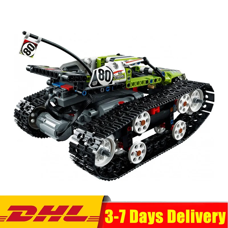 LEPIN 20033 397pcs Technic Series Remote control caterpillar vehicles Building Blocks Bricks Educational Toys Moc Legoings 42065
LEPIN 20033 397pcs Technic Series Remote control caterpillar vehicles Building Blocks Bricks Educational Toys Moc Legoings 42065