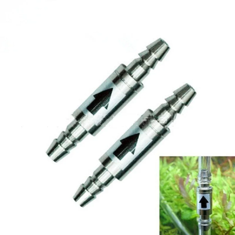 100pcs Stainless Steel Aquarium CO2 Check Valve One Way Anti-backflow Non-Return Fish Tank Regulator Diffuser 4/6mm Line Tubing
100pcs Stainless Steel Aquarium CO2 Check Valve One Way Anti-backflow Non-Return Fish Tank Regulator Diffuser 4/6mm Line Tubing