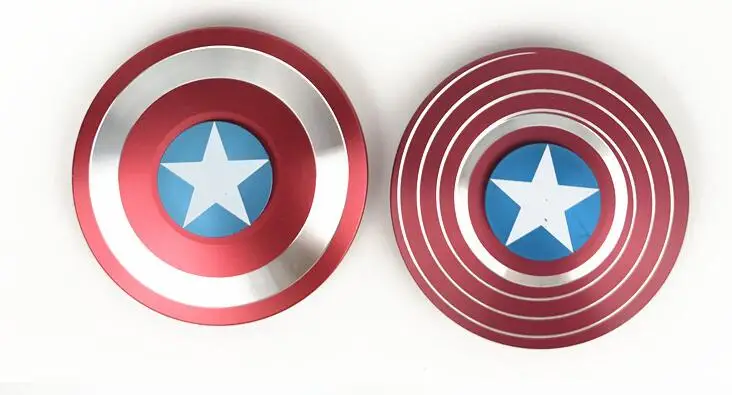 Round Captain America 3D Fidget Hand Spinner Shield Toy EDC Focus ADHD Autism Adult Stress Relieve ADHD For Kids Gift
Round Captain America 3D Fidget Hand Spinner Shield Toy EDC Focus ADHD Autism Adult Stress Relieve ADHD For Kids Gift
