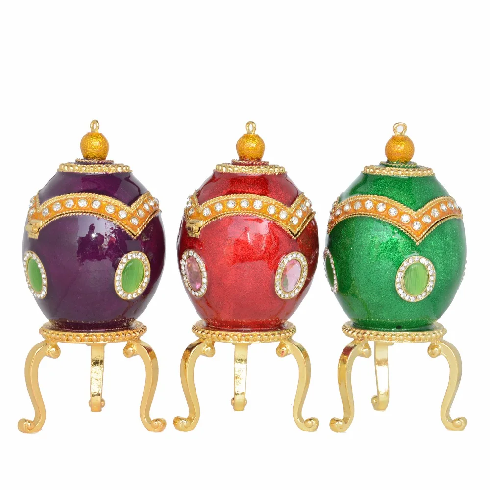 Faberge egg jewelry trinket boxes easter eggs vintage home decor Christmas birthday gifts decoration Russian Craft 
Faberge egg jewelry trinket boxes easter eggs vintage home decor Christmas birthday gifts decoration Russian Craft