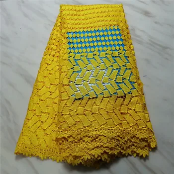 2019 Yellow Color African Guipure Lace Water Soluble Chemical Lace Fabric High Quality African Cord Lace Free Shipping pl65-1975
2019 Yellow Color African Guipure Lace Water Soluble Chemical Lace Fabric High Quality African Cord Lace Free Shipping pl65-1975