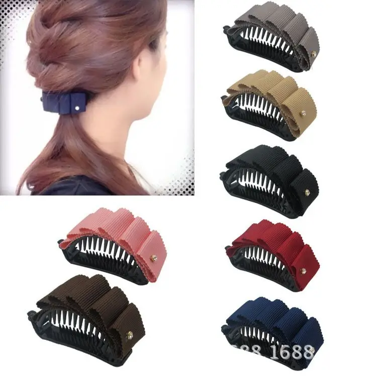 2019 girl hair accessories banana clip hedgehog lace curved semi-dot point drill fabric multicolor ribbing ribbon
2019 girl hair accessories banana clip hedgehog lace curved semi-dot point drill fabric multicolor ribbing ribbon
