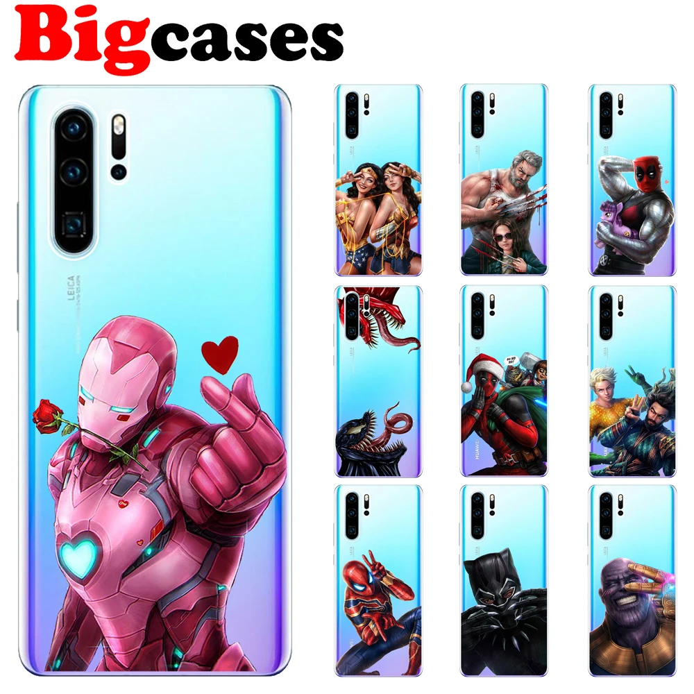 For Huawei P30 Lite Pro Case Cover Soft TPU Silicone P30 Lite Fundas Spiderman Iron Man Deadpool Venom P30 Pro Coque Phone Shell
For Huawei P30 Lite Pro Case Cover Soft TPU Silicone P30 Lite Fundas Spiderman Iron Man Deadpool Venom P30 Pro Coque Phone Shell