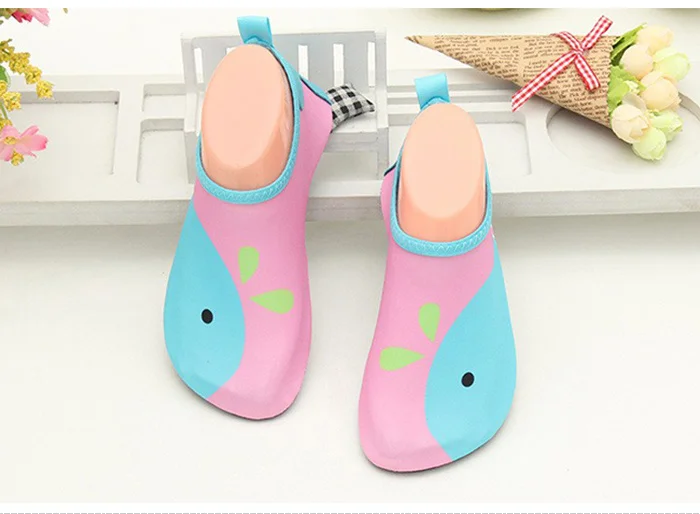 Summer Children Water Shoes Breathable Quick Dry Swimming Fins Aqua Socks Wetsuit Prevent Scratche Warming Slip-on Beach Schuhe (4)