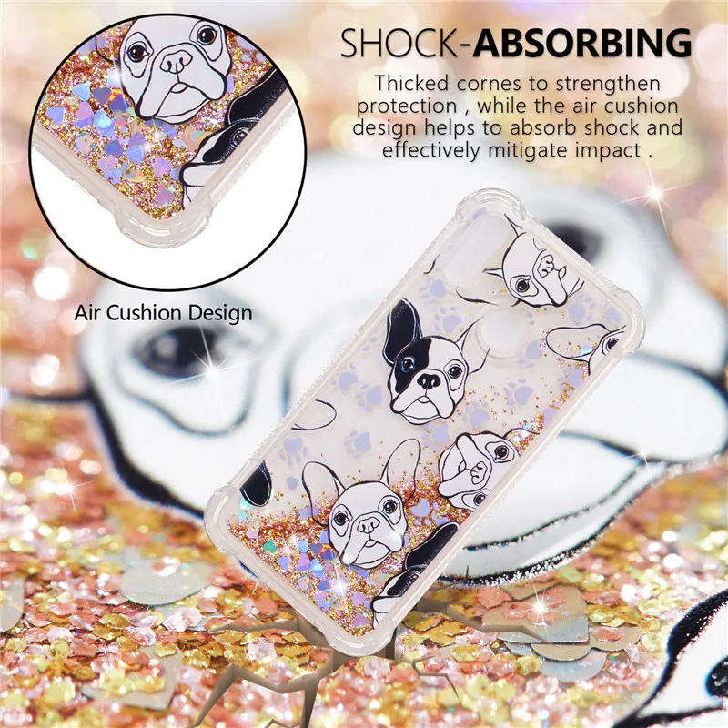 P Smart Phone Case For Huawei P20 Lite Mate10 Lite Cases Glitter 3D cute Soft TPU Silicone Case For Huawei P8 P9Lite 2017 Covers (45)