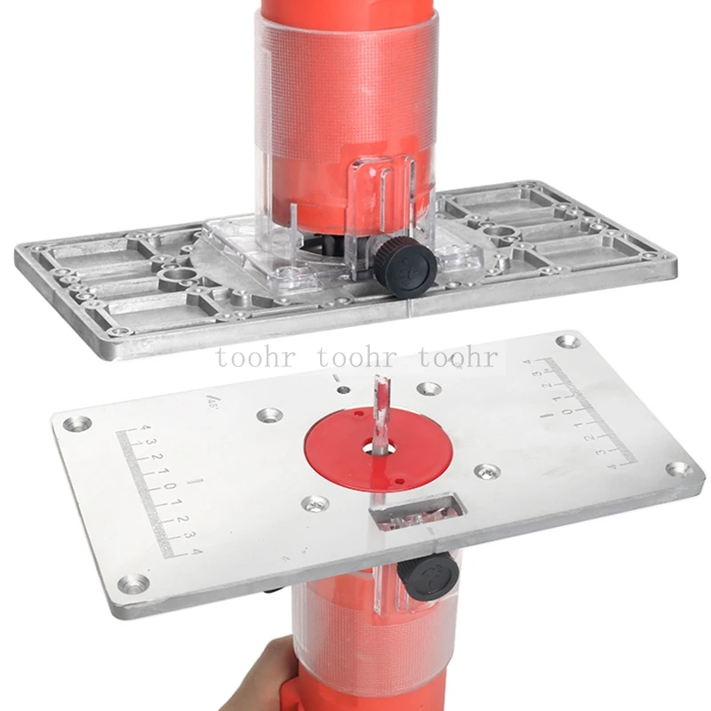 Trimming Machine Router Table Plate Flip Plate Aluminum with 4 Rings For Woodworking Benches Router Table Plate
Trimming Machine Router Table Plate Flip Plate Aluminum with 4 Rings For Woodworking Benches Router Table Plate