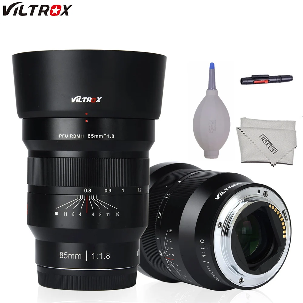 VILTROX 85mm f1.8 Full-Frame Manual Fixed Focus lens system Anti-shake Camera Fixed Focus Lens for Sony NEX camera and A9 A7M3
VILTROX 85mm f1.8 Full-Frame Manual Fixed Focus lens system Anti-shake Camera Fixed Focus Lens for Sony NEX camera and A9 A7M3