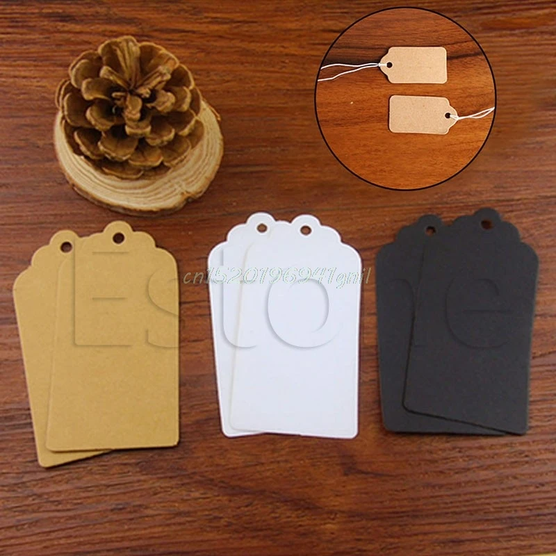 100Pcs Kraft Paper Square Hang Tags Wedding Party Favor Label Price Gift Card
100Pcs Kraft Paper Square Hang Tags Wedding Party Favor Label Price Gift Card