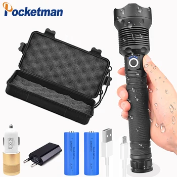 Super Bright Xlamp Xhp70.2 Most Powerful Led Flashlight Usb Zoom Torch Xhp70 Xhp50 18650 or 26650 Rechargeable Battery Led Light
Super Bright Xlamp Xhp70.2 Most Powerful Led Flashlight Usb Zoom Torch Xhp70 Xhp50 18650 or 26650 Rechargeable Battery Led Light