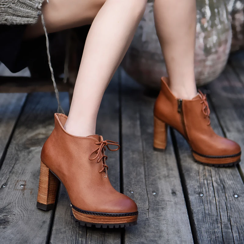 Artmu Original New Short Boots Women Pumps Shoes 10 cm Ankle Boots High Heels Martin Boots Platform Ladies Shoes sneakers women
Artmu Original New Short Boots Women Pumps Shoes 10 cm Ankle Boots High Heels Martin Boots Platform Ladies Shoes sneakers women