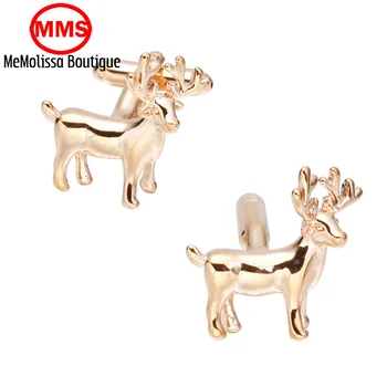 MeMolissa Sunnylink Men's Cuff Links 3D Sika deer Rose gold Cufflinks for shirt
MeMolissa Sunnylink Men's Cuff Links 3D Sika deer Rose gold Cufflinks for shirt