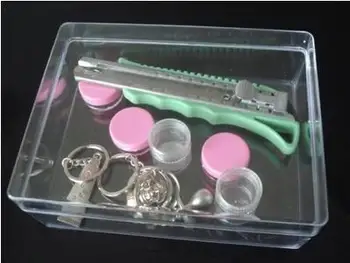 High thick type transparent plastic box jewelry electronic components classification Storage Boxes Bins 4 pcs/lot
High thick type transparent plastic box jewelry electronic components classification Storage Boxes Bins 4 pcs/lot