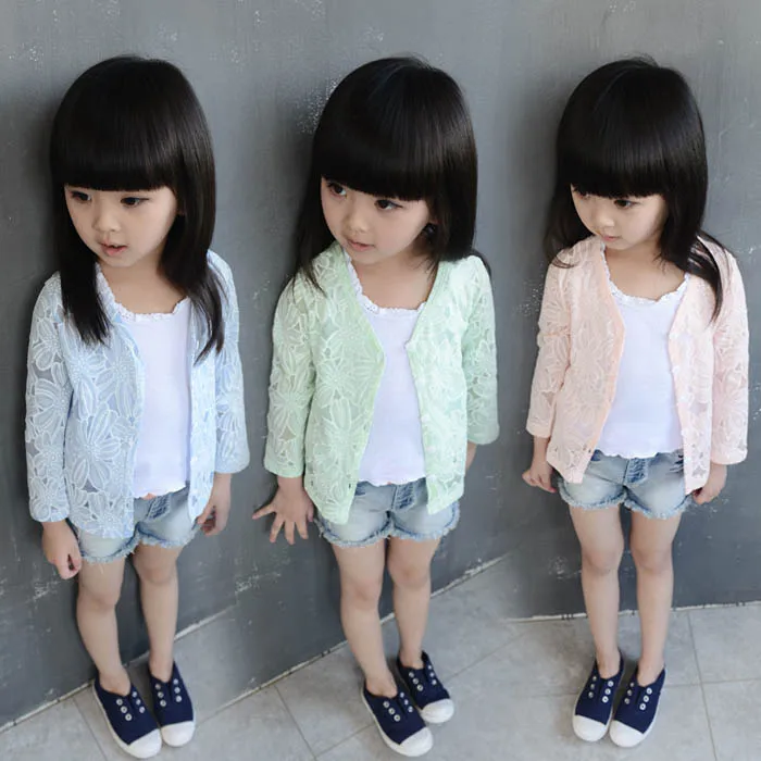 Hot Selling Summer Girls Long Sleeve Cardigan Jacket Children Kids Baby Thin Coat Sunscreen Wear Air-conditioner Coats Clothing
Hot Selling Summer Girls Long Sleeve Cardigan Jacket Children Kids Baby Thin Coat Sunscreen Wear Air-conditioner Coats Clothing