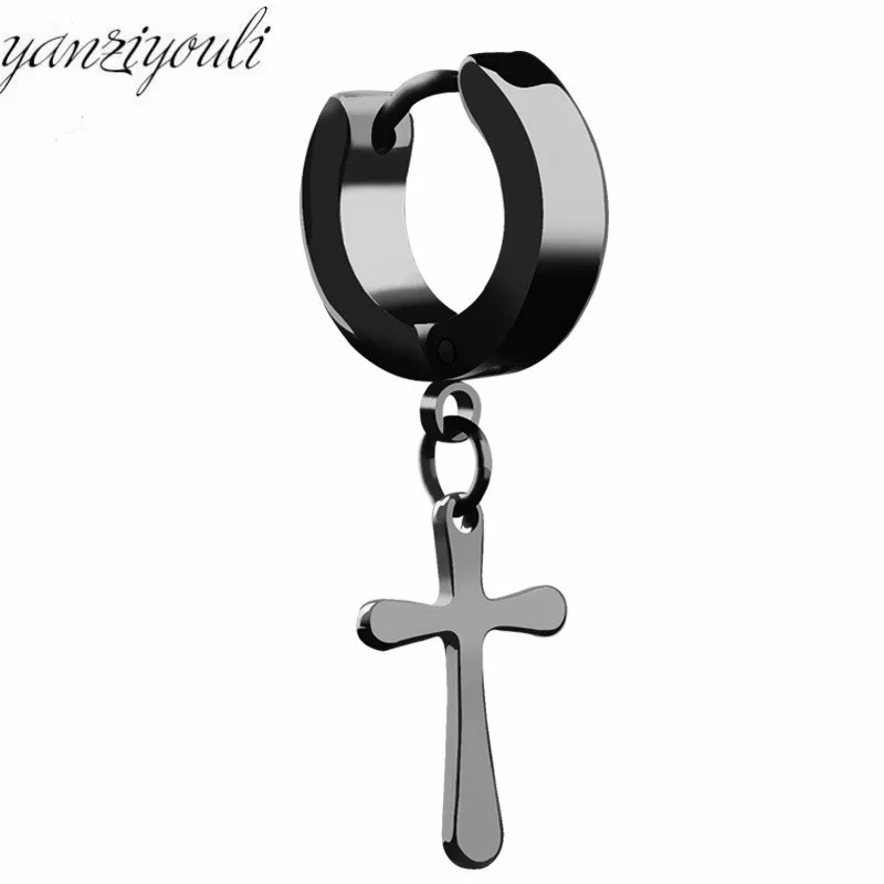 2019 Gothic Fashion Women Drop Earrings Cross Upper Ear Cartilage Earring For Women Men Stainless Steel Dangle Earring
2019 Gothic Fashion Women Drop Earrings Cross Upper Ear Cartilage Earring For Women Men Stainless Steel Dangle Earring