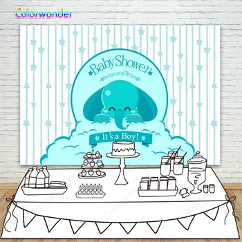 Mint Green Elephant Background for Baby Shower 7x5 Star Stripes Customizedr Backdrop Curtain for Boy Birthday Party Background
Mint Green Elephant Background for Baby Shower 7x5 Star Stripes Customizedr Backdrop Curtain for Boy Birthday Party Background