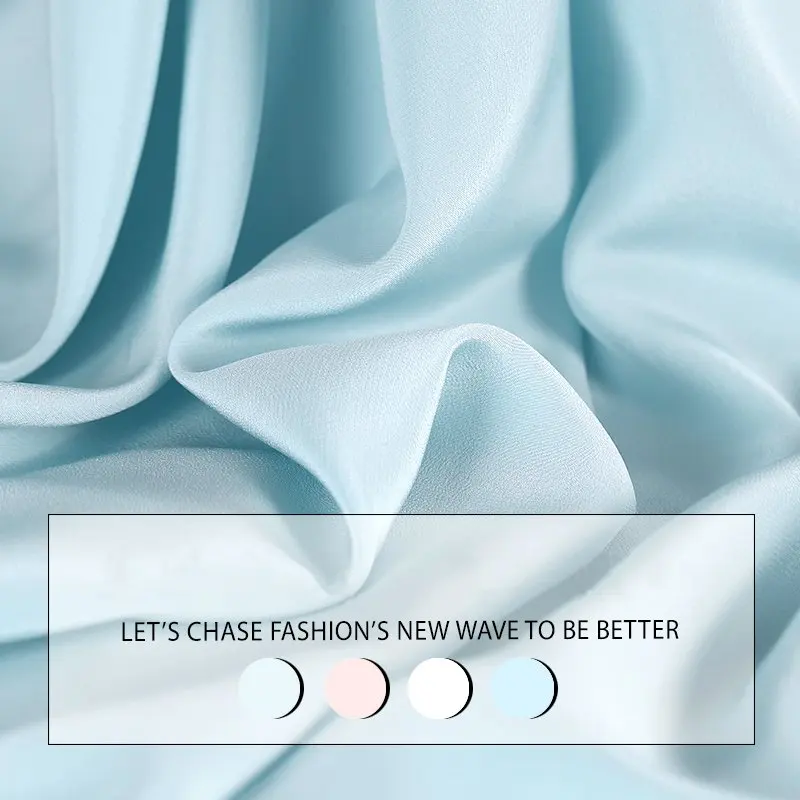 2018 New 100% Heavy silk Crepe Fabric For Summer Dress 19Momme Width 140cm solid color Woven Clothing cloth DIY Sewing HOT Sale
2018 New 100% Heavy silk Crepe Fabric For Summer Dress 19Momme Width 140cm solid color Woven Clothing cloth DIY Sewing HOT Sale