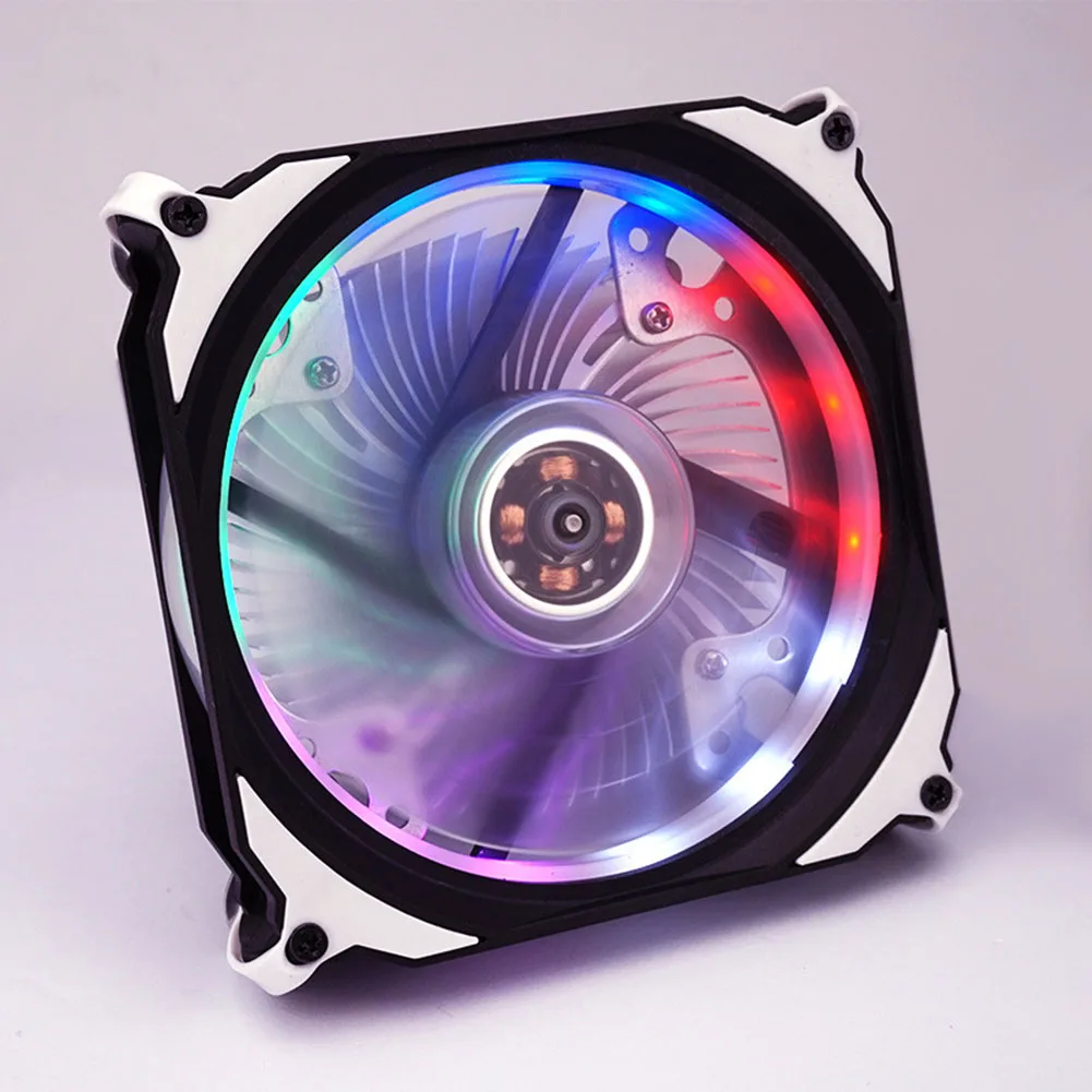 New Color Changing Fan Computer Cooler Multicolor Fans for PC Strong Wind Mute Fan EM88
New Color Changing Fan Computer Cooler Multicolor Fans for PC Strong Wind Mute Fan EM88