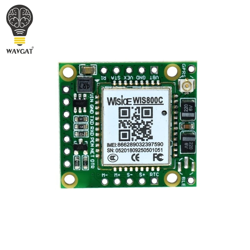 Наименьший модуль WAVGAT GPRS GSM WIS800C микро SIM карта основная плата четырехдиапазонный