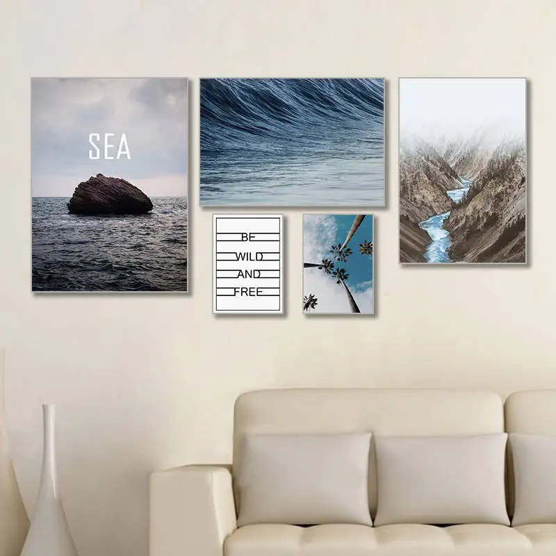 5 Pieces HD Print Abstract Oil Painting on Canvas Wall Art Black and White Ocean and Mountain Stream Picture Sets for Home Decor
5 Pieces HD Print Abstract Oil Painting on Canvas Wall Art Black and White Ocean and Mountain Stream Picture Sets for Home Decor