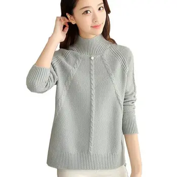 Women's new 2018 Black beige knitting Sweater Women Winter Turtleneck Thick Sweaters And Pullovers Female Warm Jumpers QH0340
Women's new 2018 Black beige knitting Sweater Women Winter Turtleneck Thick Sweaters And Pullovers Female Warm Jumpers QH0340