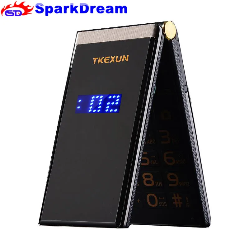 TKEXUN M2 Flip Phone Metal Body Senior Dual Sim Camera MP3 MP4 Touch Screen Luxury 3.0 Inch Mobile Phone
TKEXUN M2 Flip Phone Metal Body Senior Dual Sim Camera MP3 MP4 Touch Screen Luxury 3.0 Inch Mobile Phone