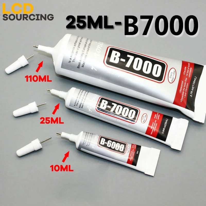 25ML B7000 Multipurpose Super Liquid Glue Nail Gel Epoxy Resin Adhesive DIY Jewelry Rhinestone Phone Screen Glass Glue B-7000
25ML B7000 Multipurpose Super Liquid Glue Nail Gel Epoxy Resin Adhesive DIY Jewelry Rhinestone Phone Screen Glass Glue B-7000
