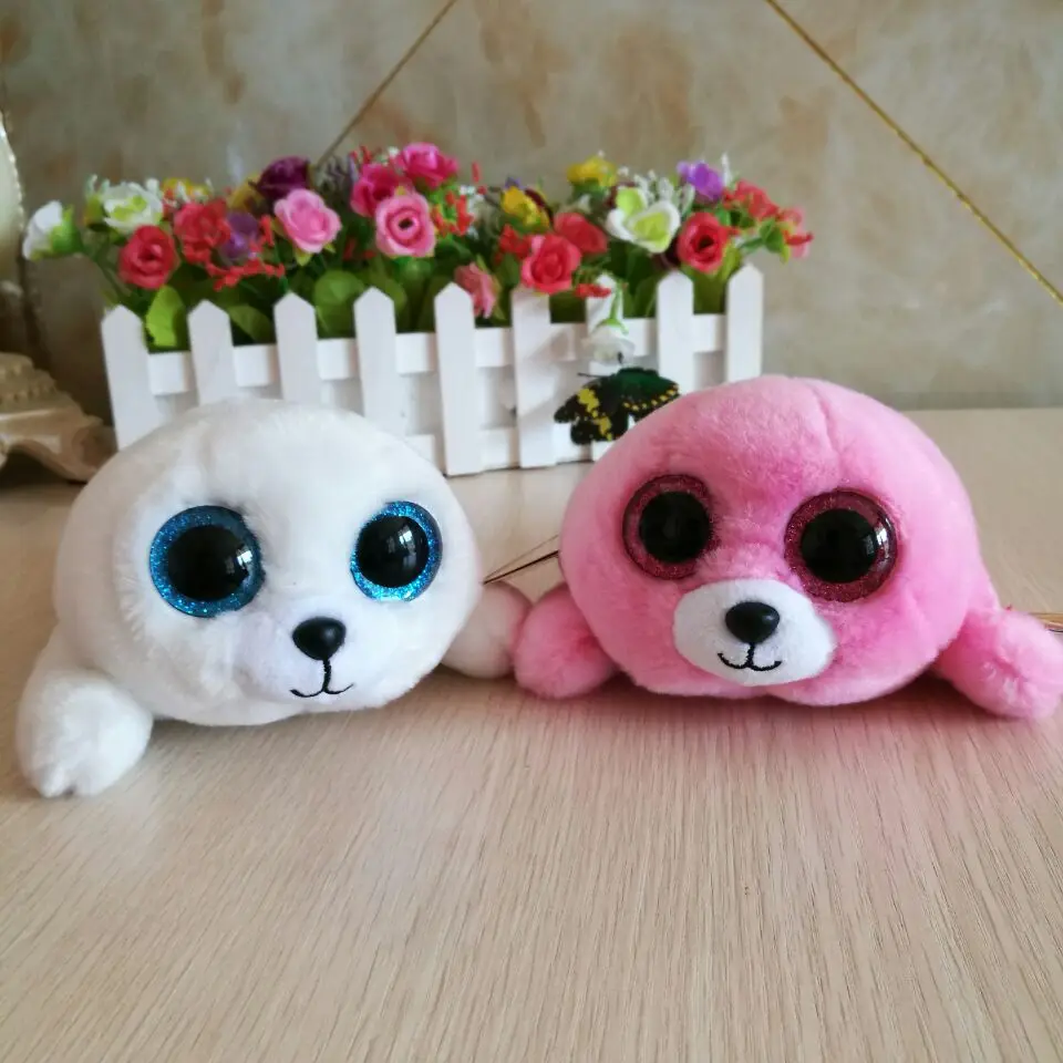 15CM ty ICY White seal pierre pink seal Plush Toys Stuffed animals Children'day toy christmas gift
15CM ty ICY White seal pierre pink seal Plush Toys Stuffed animals Children'day toy christmas gift