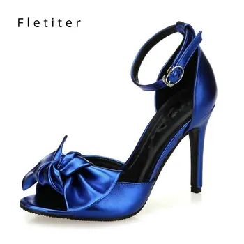 Summer Shoes Women Sandals High Heels Leather Sexy Blue Ankle Strappy Sandals Female High Heels Sandals Stiletto Open Toe
Summer Shoes Women Sandals High Heels Leather Sexy Blue Ankle Strappy Sandals Female High Heels Sandals Stiletto Open Toe