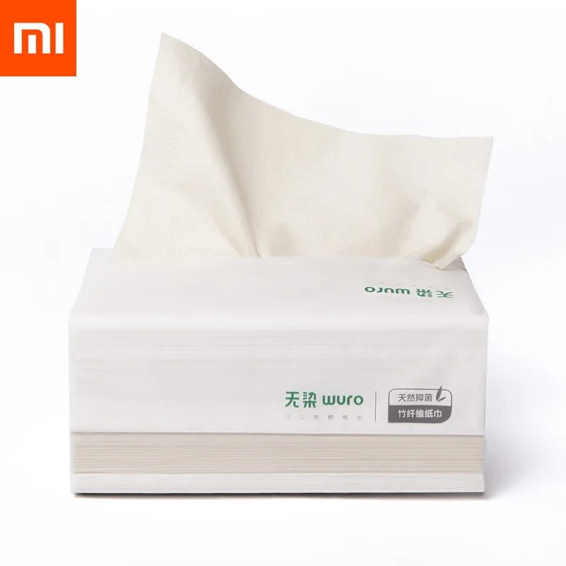 390pcs Xiaomi Mijia Wuro Antibacterial Tissu Paper Wooden Material Paper Napkin Toilet Paper For Children Family
390pcs Xiaomi Mijia Wuro Antibacterial Tissu Paper Wooden Material Paper Napkin Toilet Paper For Children Family
