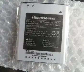 FOR Hiense E956Q U958 HS-EG958 T958 1700mah LI38170 battery Rechargeable Li-ion Built-in mobile phone lithium polymer battery
FOR Hiense E956Q U958 HS-EG958 T958 1700mah LI38170 battery Rechargeable Li-ion Built-in mobile phone lithium polymer battery