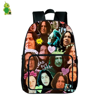 Hogwarts Severus Snape Collages School Backpack for Teenage Boys Girls Students Daily Book bags Laptop Backpack
Hogwarts Severus Snape Collages School Backpack for Teenage Boys Girls Students Daily Book bags Laptop Backpack