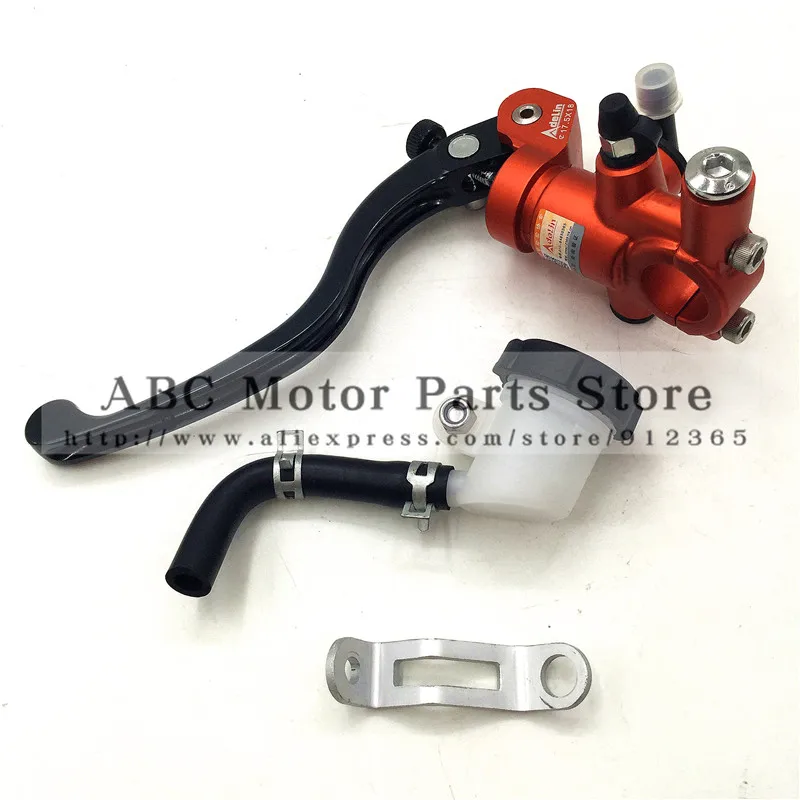 Hydraulic Brake Lever master cycliner 17.5mm Piston Forging Clutch Lever dirt pit bike Motorcycle motorcross Racing Street Bike
Hydraulic Brake Lever master cycliner 17.5mm Piston Forging Clutch Lever dirt pit bike Motorcycle motorcross Racing Street Bike