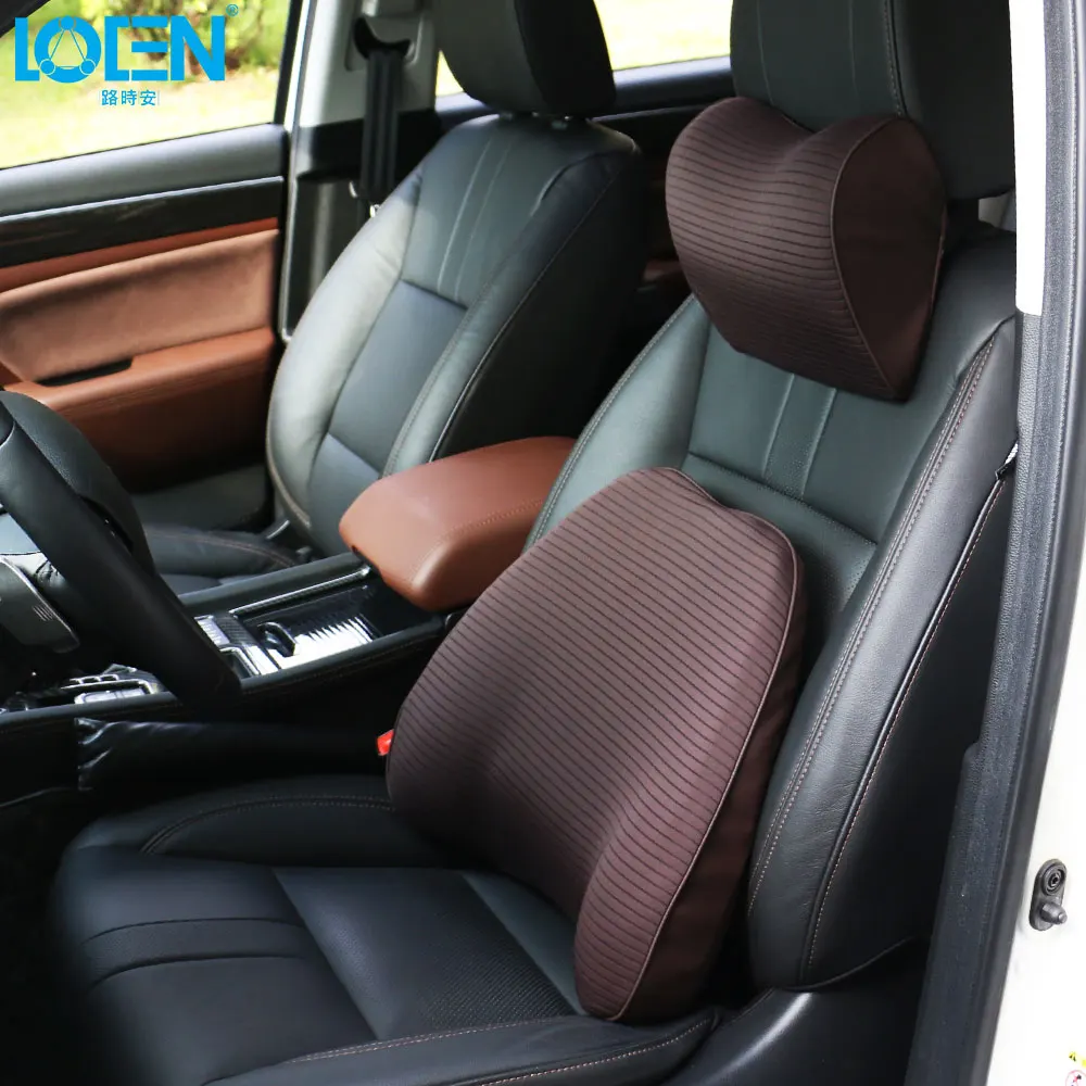 LOEN 1 комплект для заднего сидения автомобиля Поддержка подушка шеи пены памяти