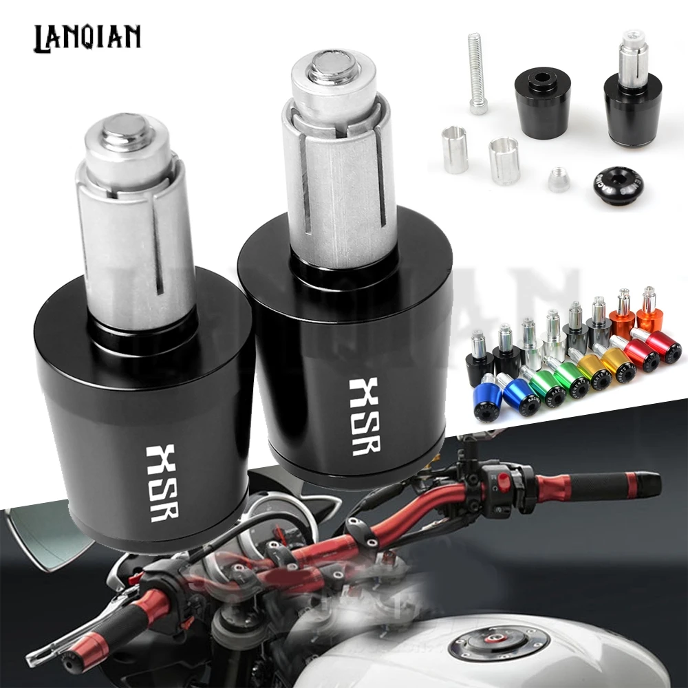 FOR YAMAHA XSR700 SR400 SCR950 TRACER 900 2016 2017 2018 CNC Motorcycle Accessories Handlebar Grips Handle Bar Cap End Plugs
FOR YAMAHA XSR700 SR400 SCR950 TRACER 900 2016 2017 2018 CNC Motorcycle Accessories Handlebar Grips Handle Bar Cap End Plugs