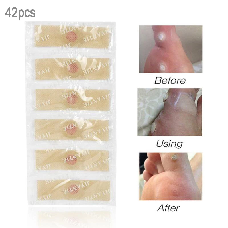 42pcs/set Foot Care Stickers Medical Plaster Chicken Eye Corns Patches Relief Pain Callus Removal Warts Ointment Paste
42pcs/set Foot Care Stickers Medical Plaster Chicken Eye Corns Patches Relief Pain Callus Removal Warts Ointment Paste