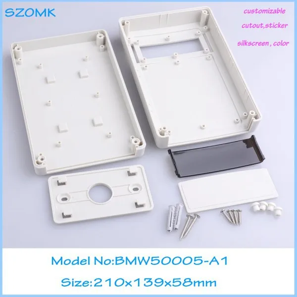 10 pcs/lot sanhe enclosure custom box display box plastic tool abs housing Diy wall mounting enclosure 210x139x58 mm
10 pcs/lot sanhe enclosure custom box display box plastic tool abs housing Diy wall mounting enclosure 210x139x58 mm