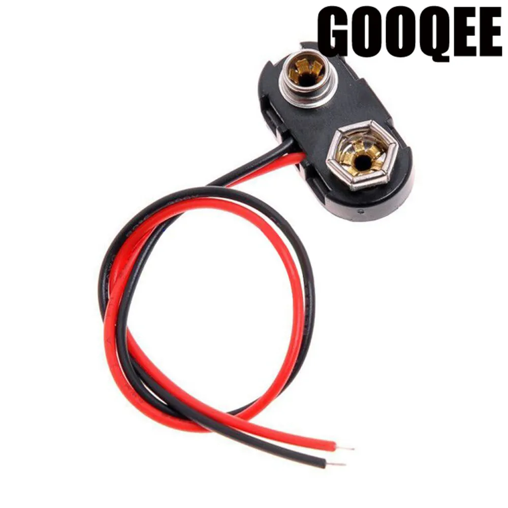 5-10pcs/lots T type 9V Battery Snap Connector clip Lead Wires holder Line length 15CM
5-10pcs/lots T type 9V Battery Snap Connector clip Lead Wires holder Line length 15CM