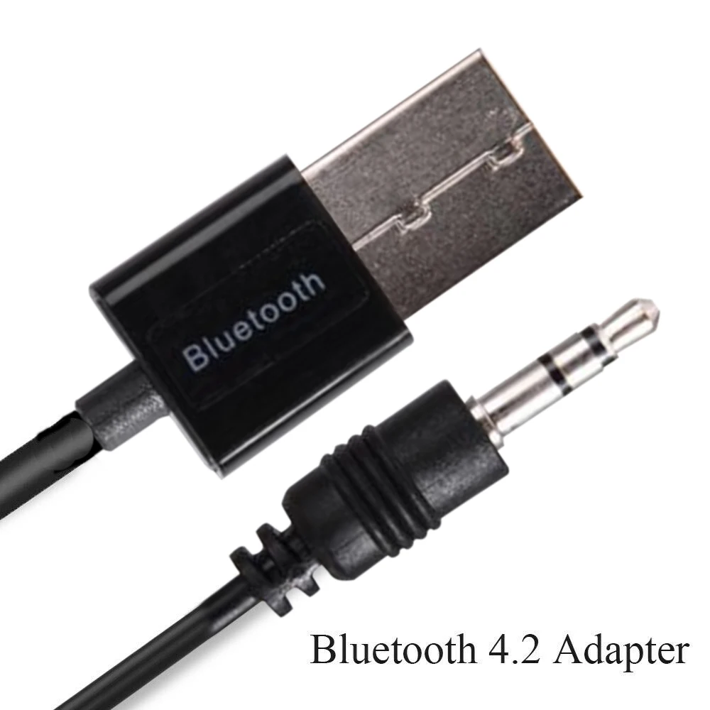 Фото 3 5 мм AUX автомобильный Bluetooth адаптер приемник беспроводной - купить