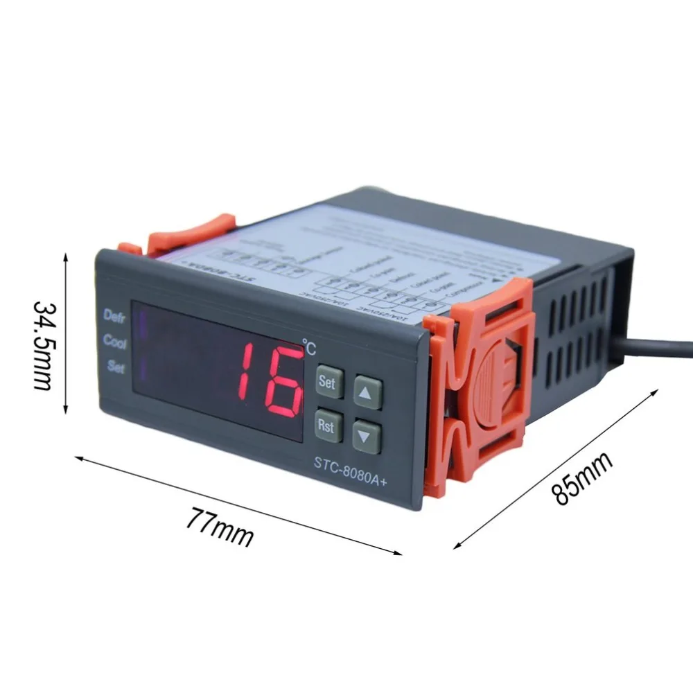 STC 8080A температура охлаждения контроллер автоматический выбор времени