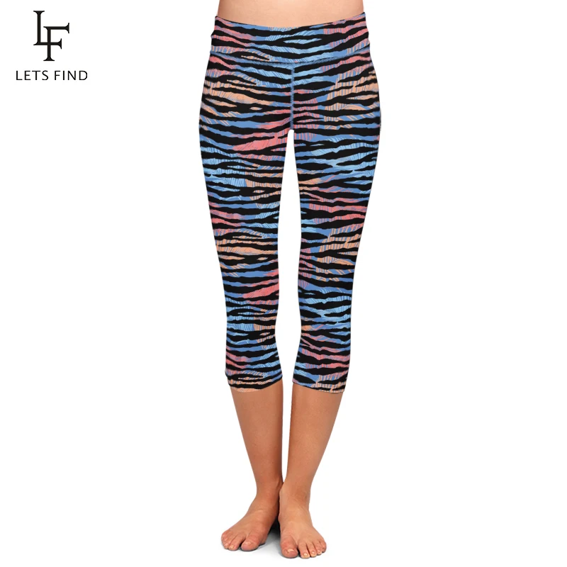 LETSFIND Summer Fashion New Black Zebra Print Women High Waist Sexy Capri Leggings Fitness Elasticity Plus Size Leggings
LETSFIND Summer Fashion New Black Zebra Print Women High Waist Sexy Capri Leggings Fitness Elasticity Plus Size Leggings